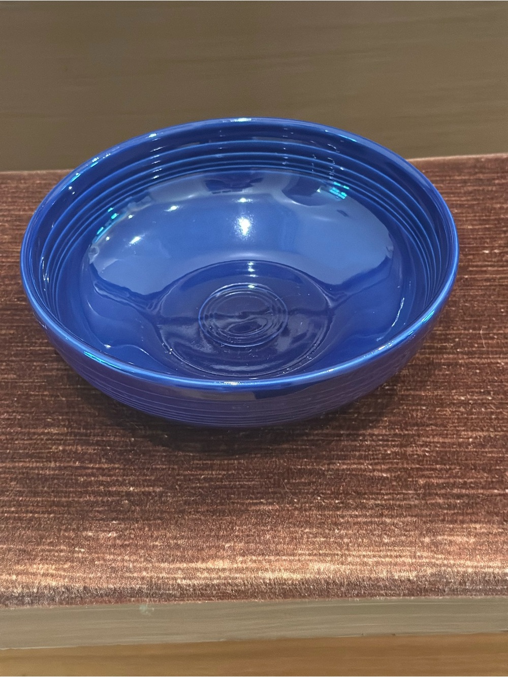 Fiesta Royal Blue Ceramic Serving Bowl